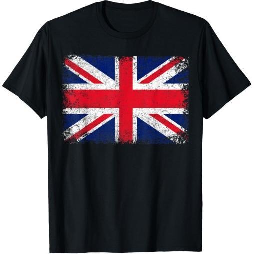 UNION JACK FLAG UNITED KINGDOM GREAT BRITAIN ENGLAND T-Shirt Made in USA Hoodie, Sweatshirt | DripVista.com