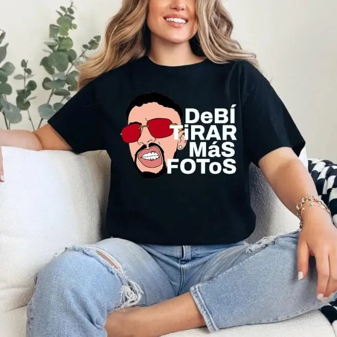 UNISEX Debi Tirar Mas Fotos Tee Bunny Tee Hoodie, Sweatshirt | DripVista.com