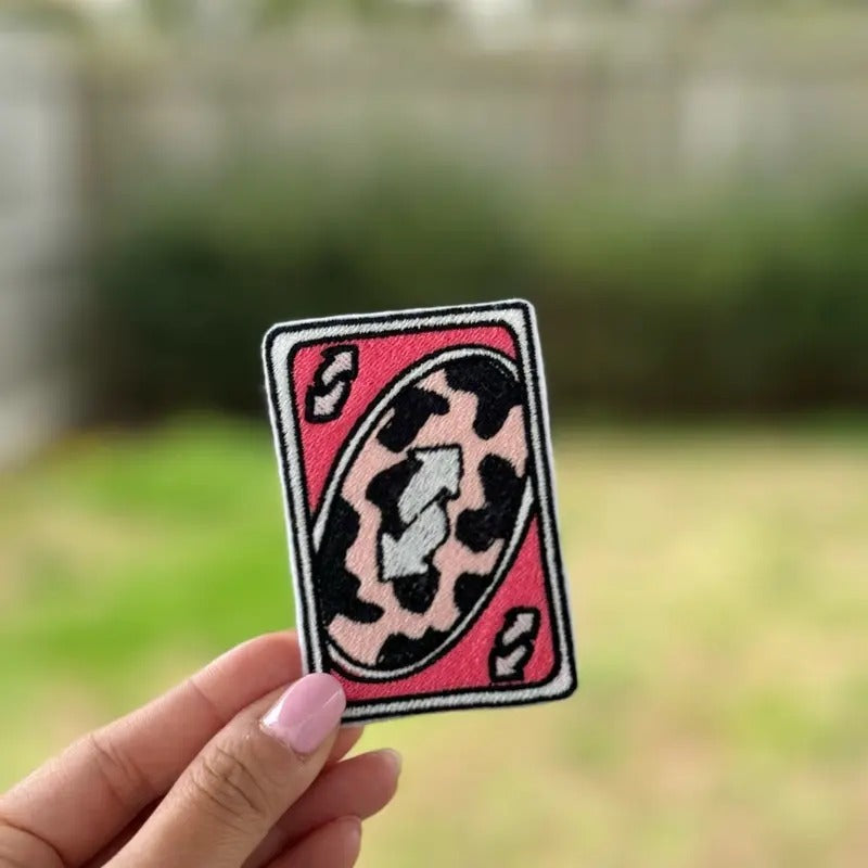 UNO Card Embroidered Iron On Patch T-Shirts, Hoodie, Sweatshirt | DripVista.com