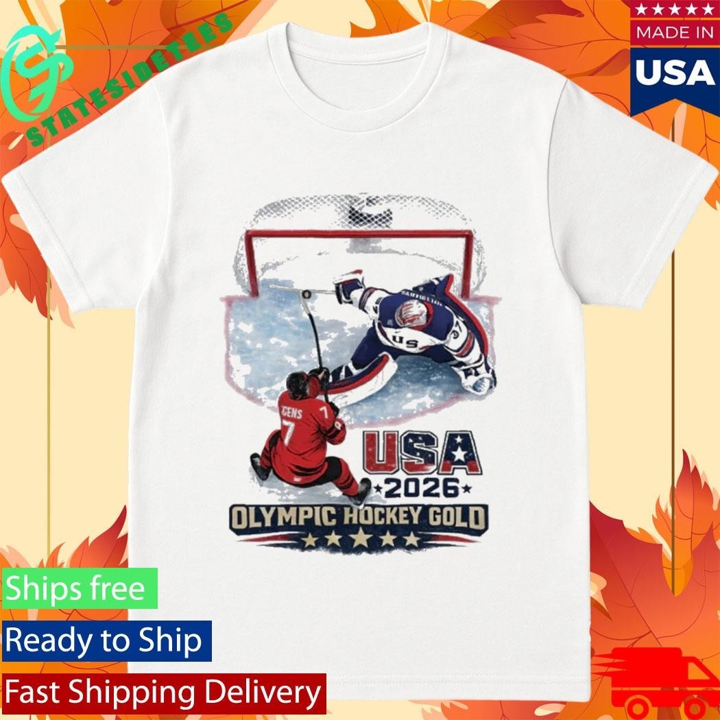 USA 2026 Olympic Hockey Gold JH Shirt