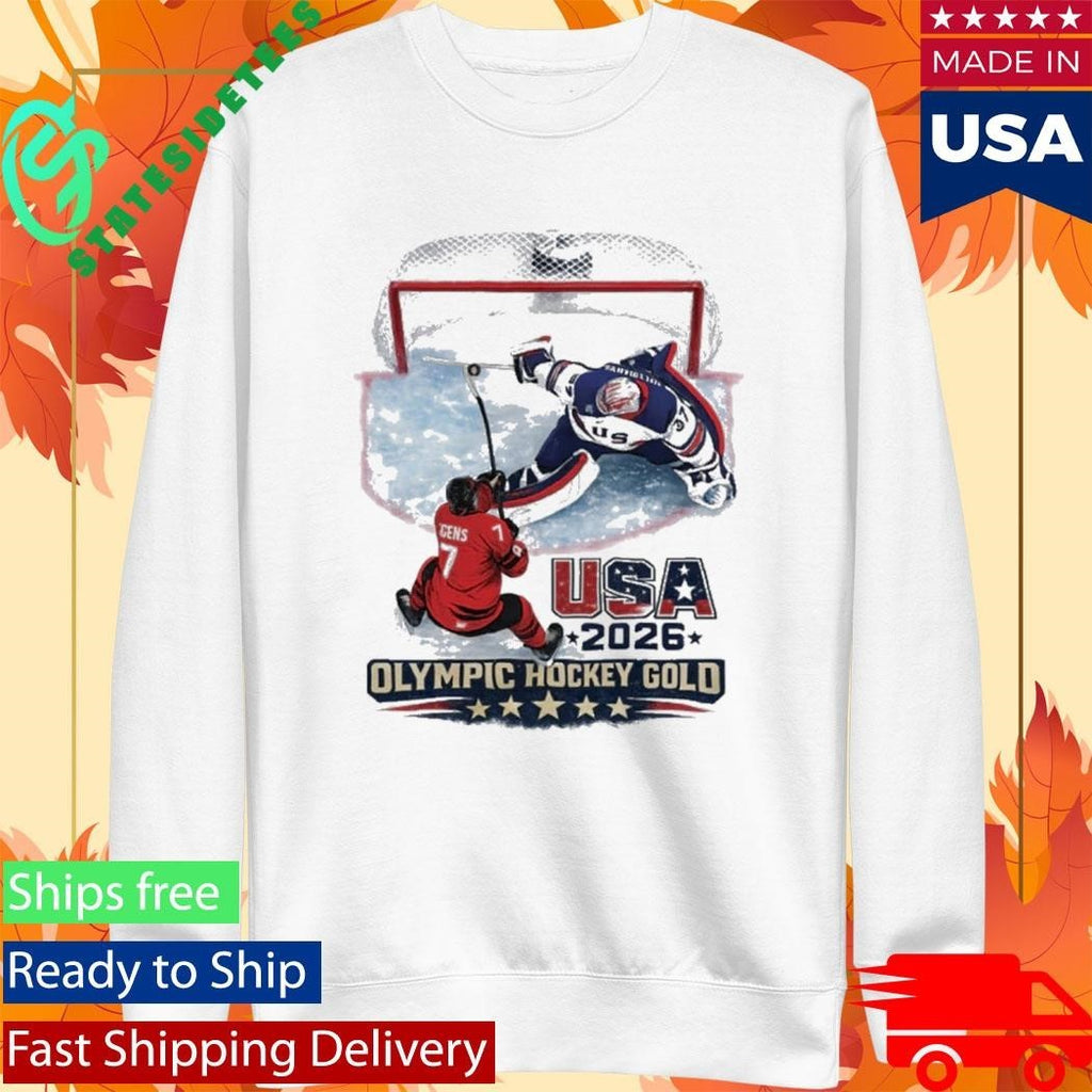USA 2026 Olympic Hockey Gold JH Shirt