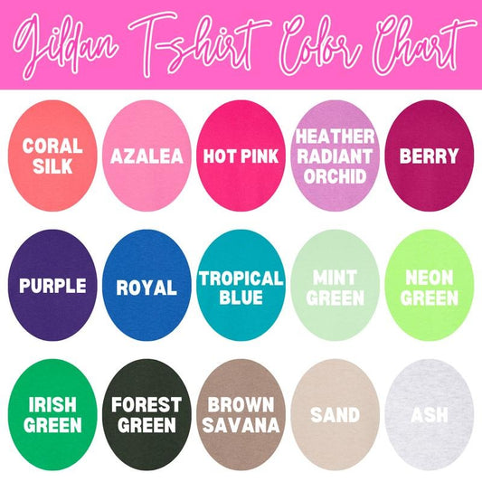 USA Ditzy Floral Gildan Short Sleeve T-Shirt 'NLB'