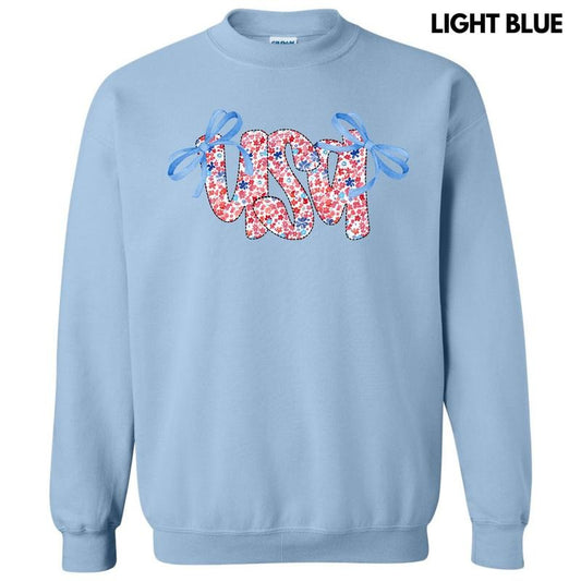 USA Ditzy Floral Sweatshirt 'NLB'