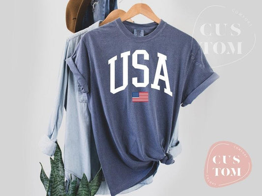 USA Flag Shirt, 4th of July Shirt, Big USA Tshirt, USA Shirt, Usa Flag Tee, Usa Tee, Usa Shirt