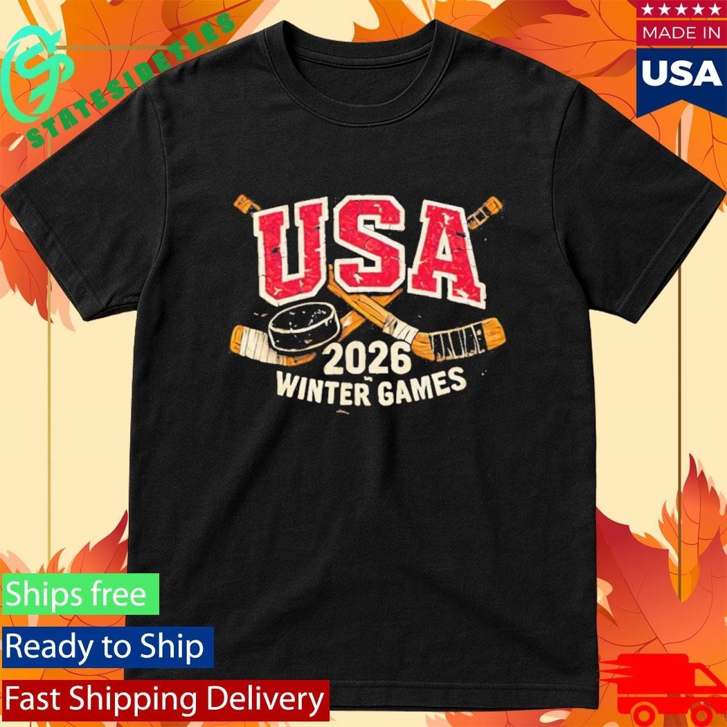 USA Hockey 2026 Winter Games T-Shirt