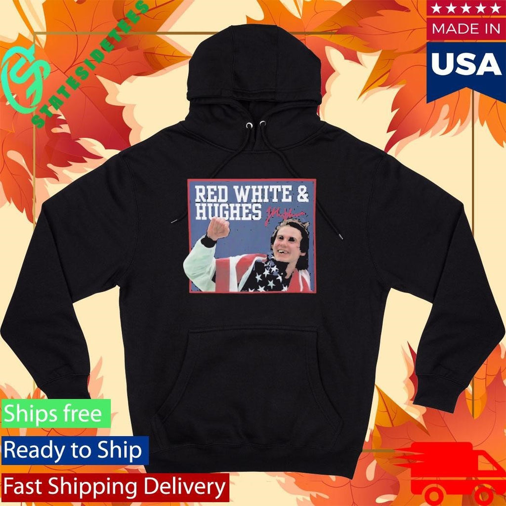 USA Hockey Red White And Hughes Shirt
