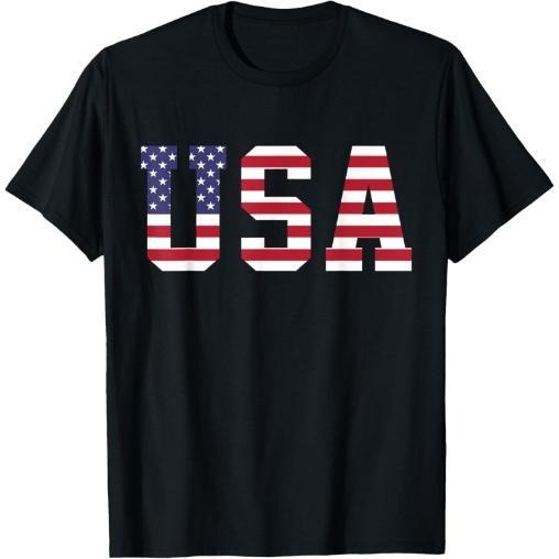 USA National American Flag 4th Of July T-Shirt Made in USAstyle{n002}2