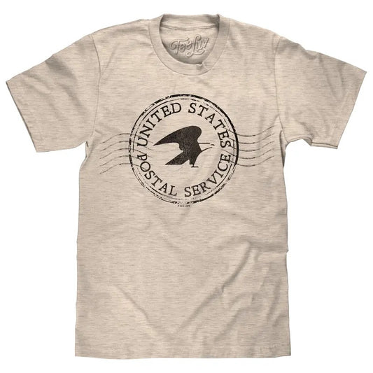 USPS Postmark T-Shirt - Oatmeal