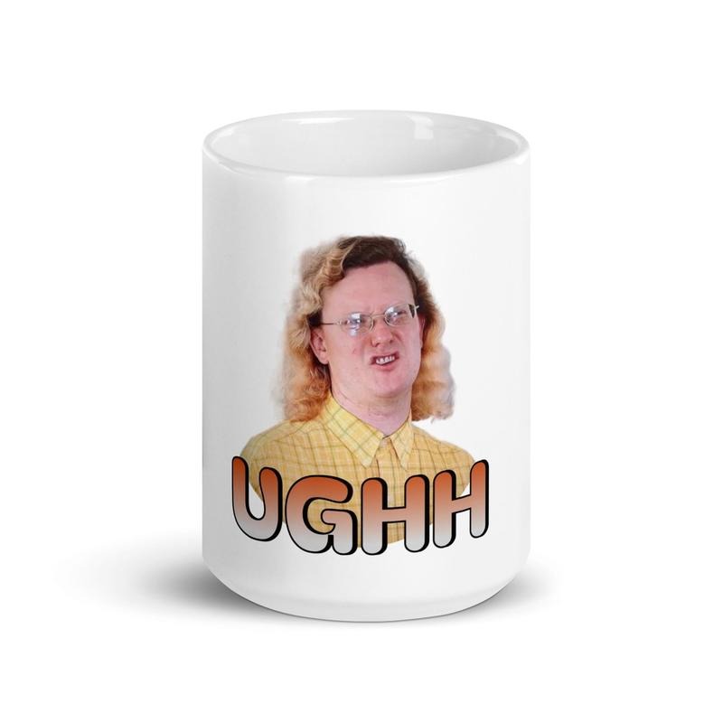 Ugh James From Love on the Spectrum Mug, Coffee Mug, Gift Idea Adult Humor Funny Gift Ceramic Classic