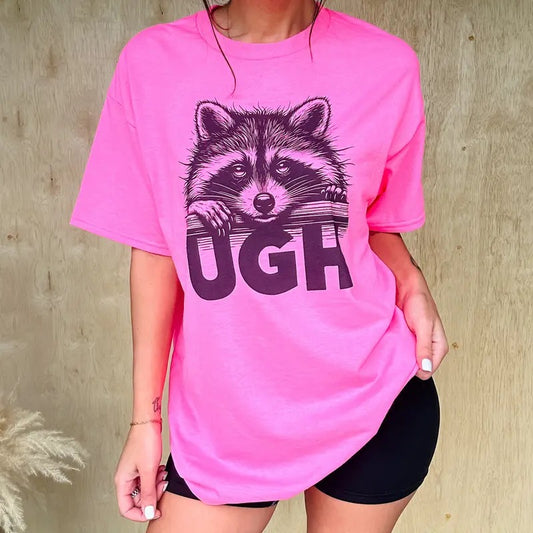 Ugh Raccoon Graphic Tee