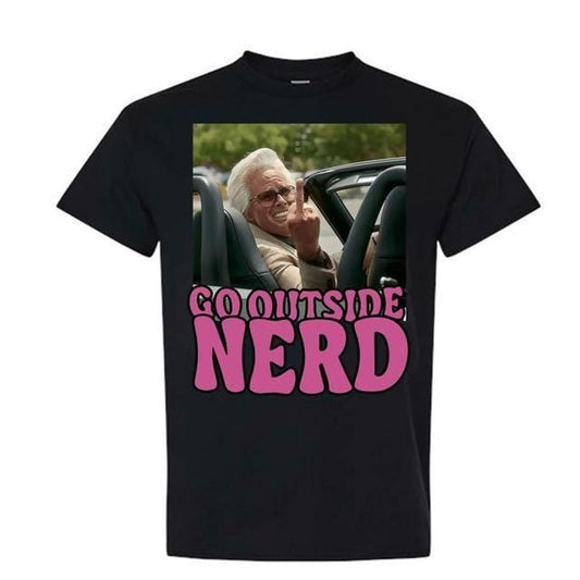 Uncle Baby Billy Go Outside Nerd Tshirt, The Righteous Gemstoness Movie, Misbehavinn Tour, Funny Moment, Unisex Short Sleeve Tee