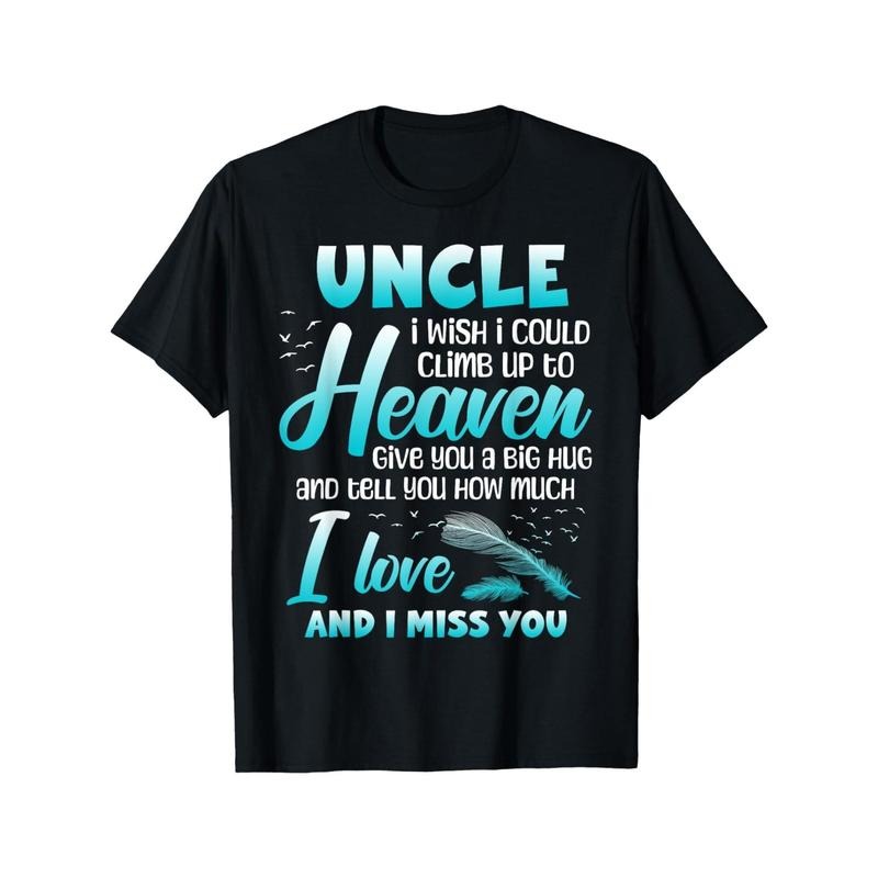 Uncle, Swoosh Wish Swoosh Could Climb Up Hidden leaf ninja Heaven" Memorial T-Shirt