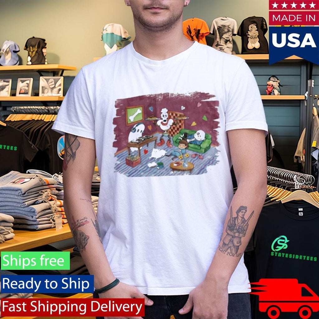 Undertale x Square Enix Chitei De Chill Shirt