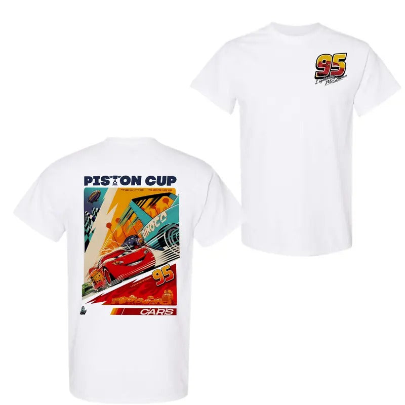 Unisex 95 Lightning Mcqueen Sweatshirt, T-shirt, Hoodie , Unisex Shirt , Breathable Comfort | DripVista.com