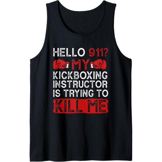 Unisex-Adults Black Sleeveless Tank Top - Small Made in USA