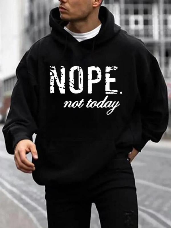 Unisex Men'WB shield Letter Print Drop Shoulder Drawstring Hoodie, Essentials Hoodie, Menswear, Regular Fit Casual Long...