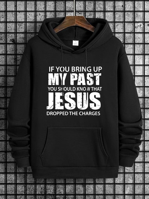 Unisex Men'WB shield Letter Print Pocket Drawstring Hoodie, Regular Fit Fashion Casual Long Sleeve Hooded Essentials...