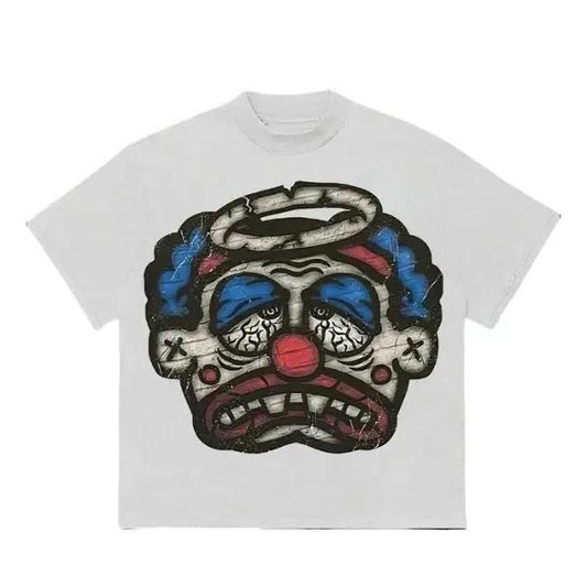 Unisex Men's Vintage No Halo Print Graphic Cotton T-Shirt