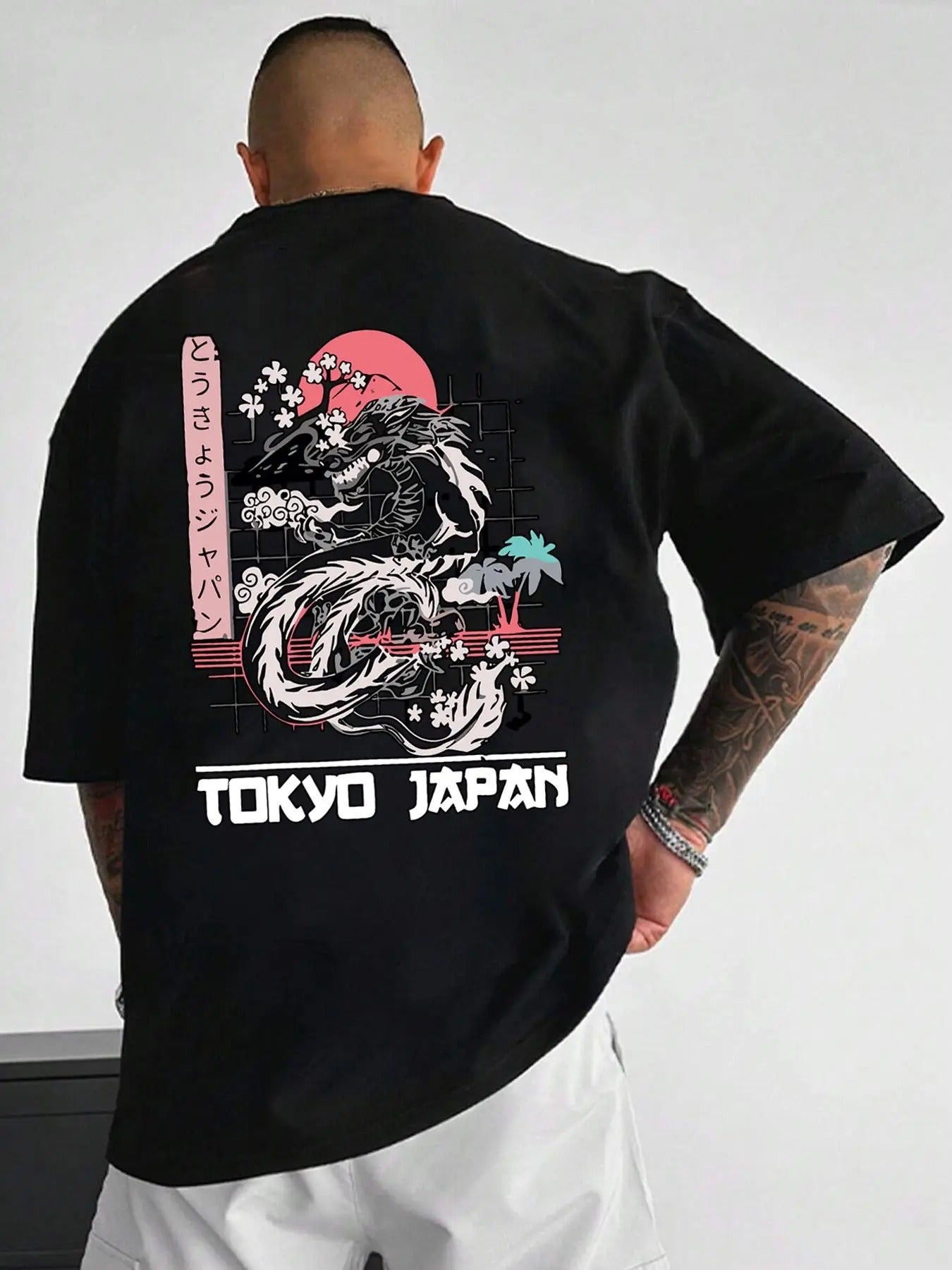 Unisex Regular Fit Spiky hair fighters Graphic Print Round Neck Tee, Casual Street Short Sleeve T-shirt for Summer,...