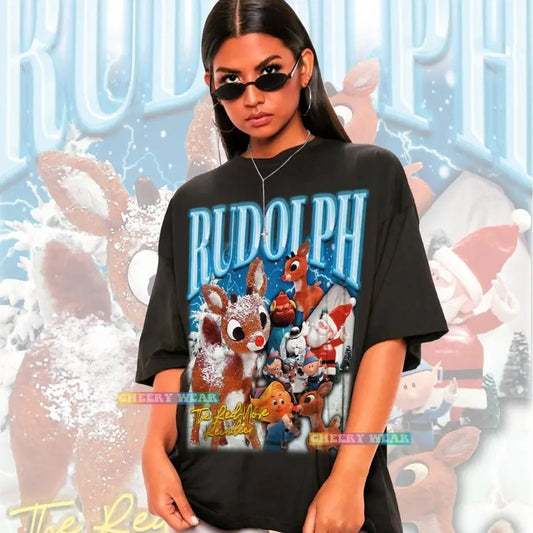 Unisex Rudolph the Red Nosed Reindeer Shirt rudolph the Red Nosed Reindeer Sweatshirt, rudolph Christmas Shirt, rudolph Christmas Sweater, Christmas Movie Shirt, Holiday Family Matching Sweatshirt, Rudolph Sweatshirt