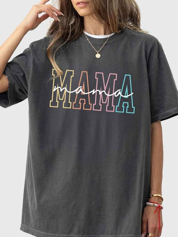 Unisex'WB shield Letter Print Round Neck Tee, Casual Short Sleeve Crew Neck T-shirt for Summer, Fashion Women'WB shield...