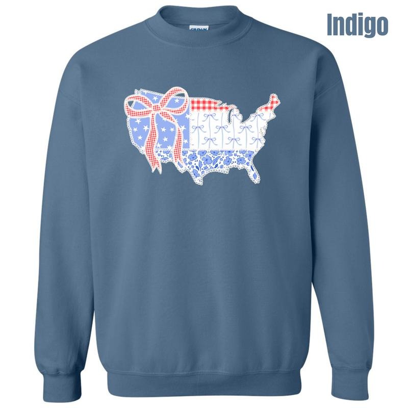 United States Patterns Sweatshirt 'NLB' T-Shirts, Hoodie | DripVista.com