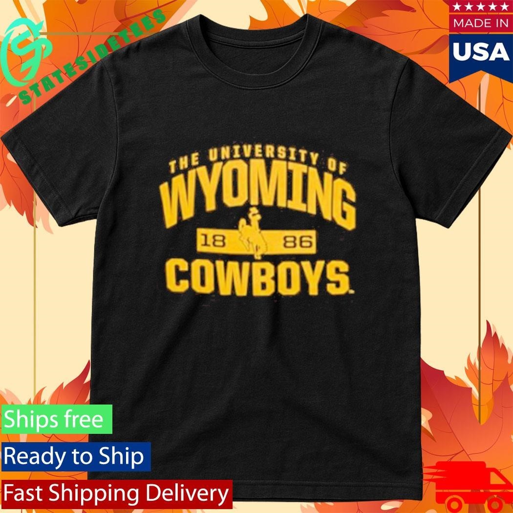 University Of Wyoming Cowboys 1886 Brown Shirt