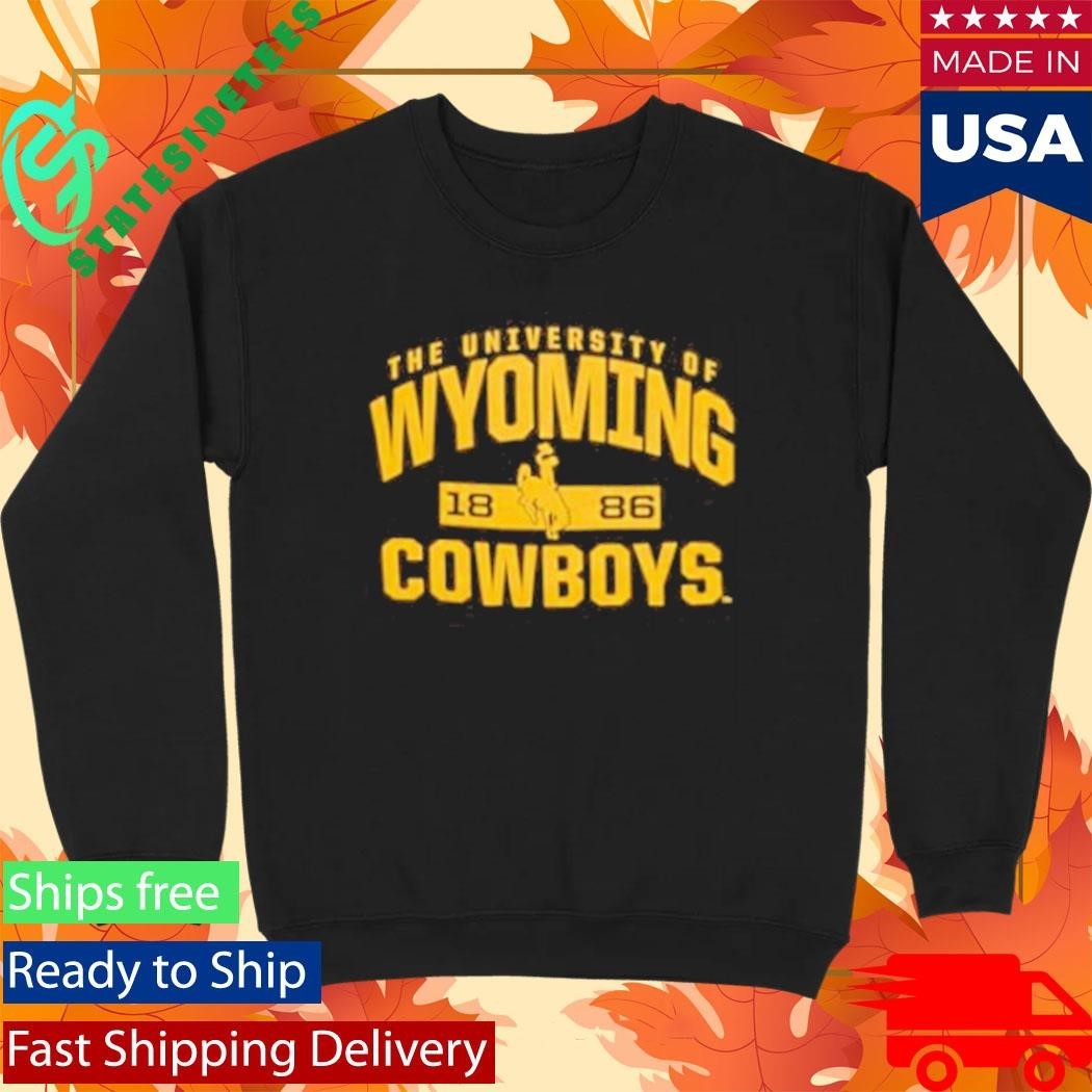 University Of Wyoming Cowboys 1886 Brown Shirt