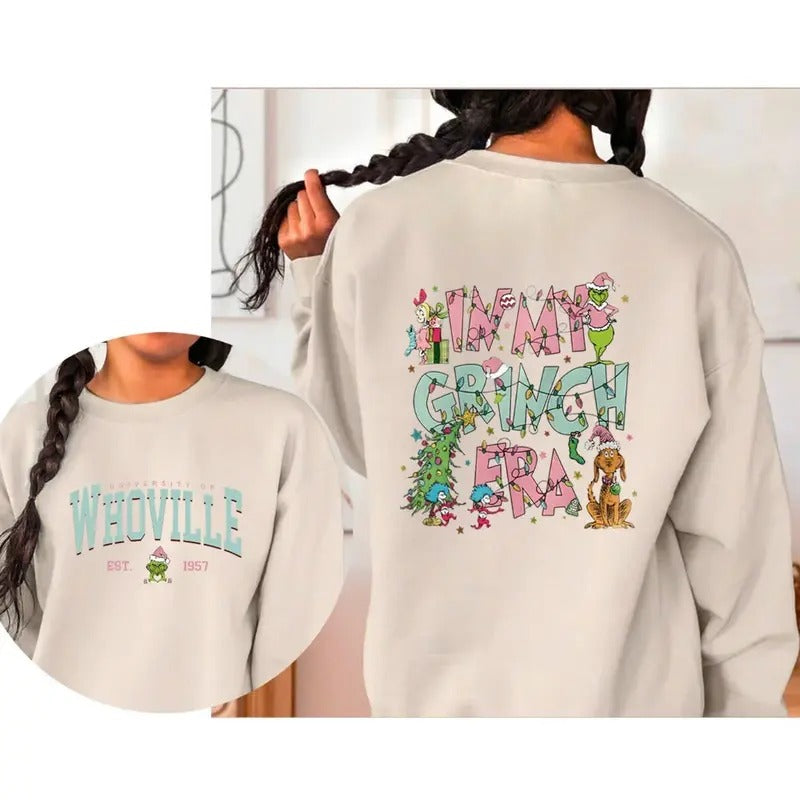 University Vintage Style Sweatshirt, Classic Holiday Shirt,Retro Christmas Sweater Hoodie | DripVista.com