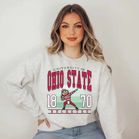 University of Ohio State Vintage Football Sweatshirt