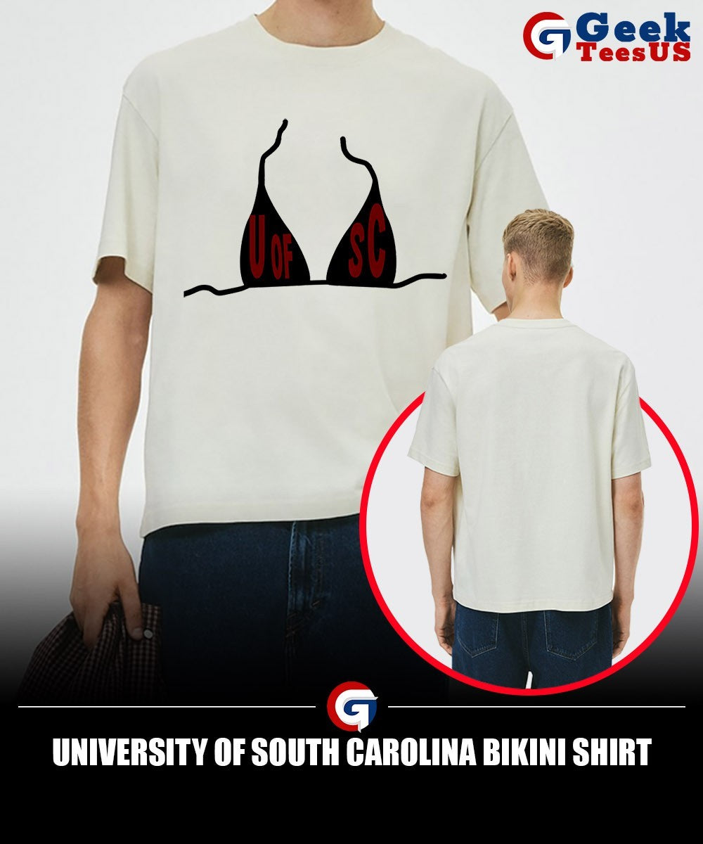 University of South Carolina Bikini shirt