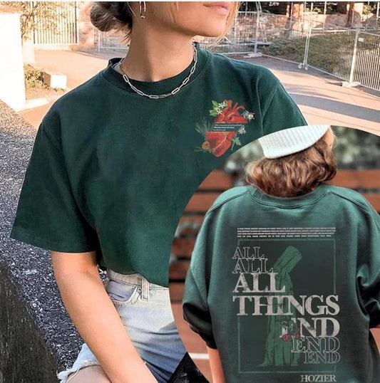 Unreal Unearth Hozier Tour Shirt Music, Bootleg Gift for Fans Best Price