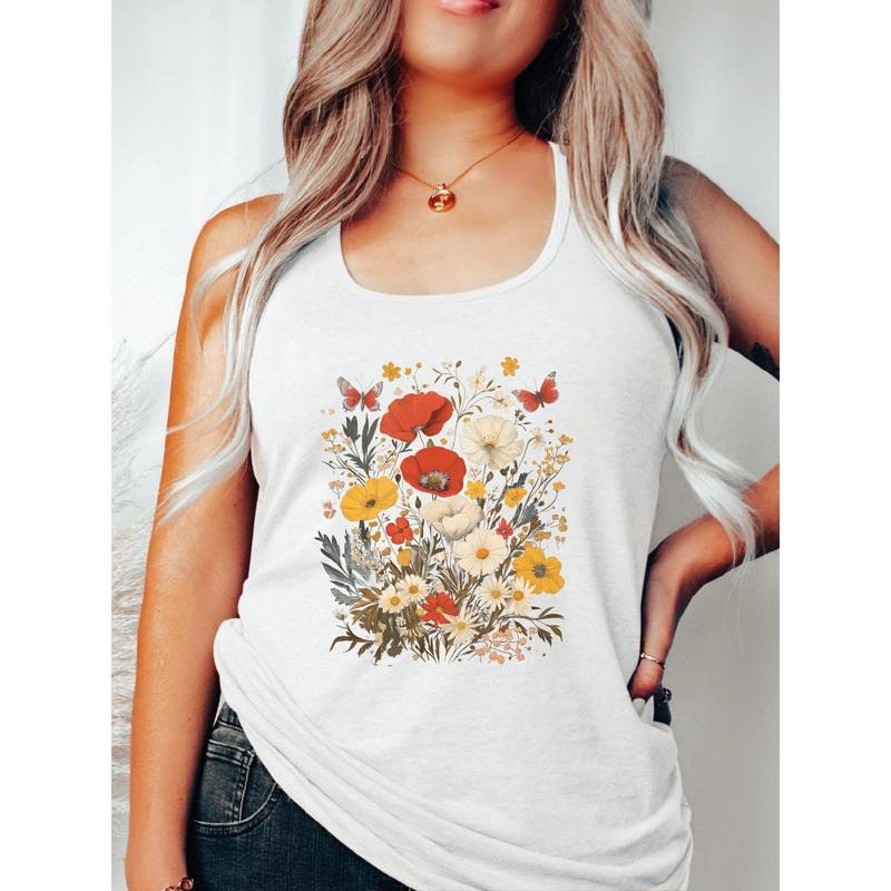 Urban - style Refined Vest: Stand Out with WB shield Sophisticated Gunpla brand Beautiful Floral Motif Pocket monsters WB...