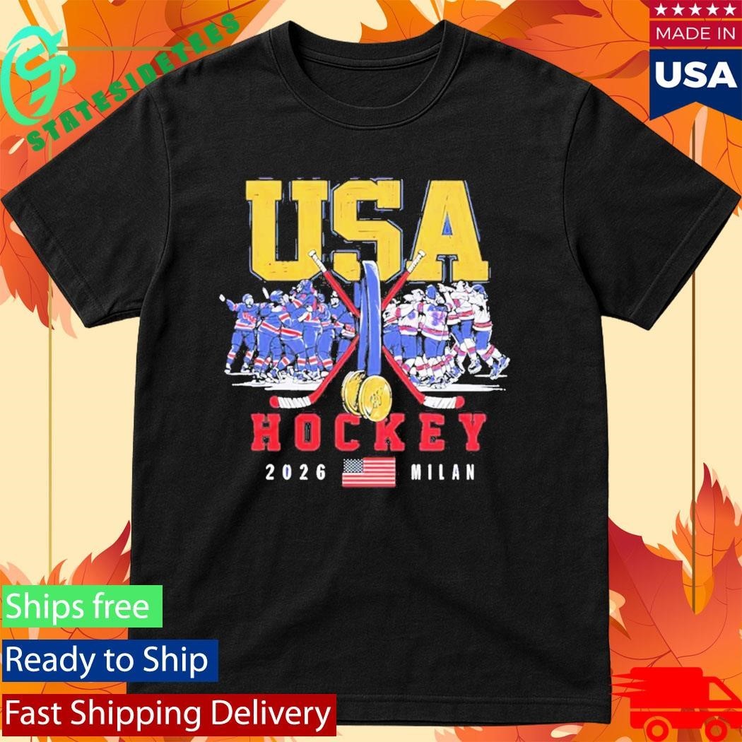 Usa Hockey 2026 Olympic Gold Medals Shirt