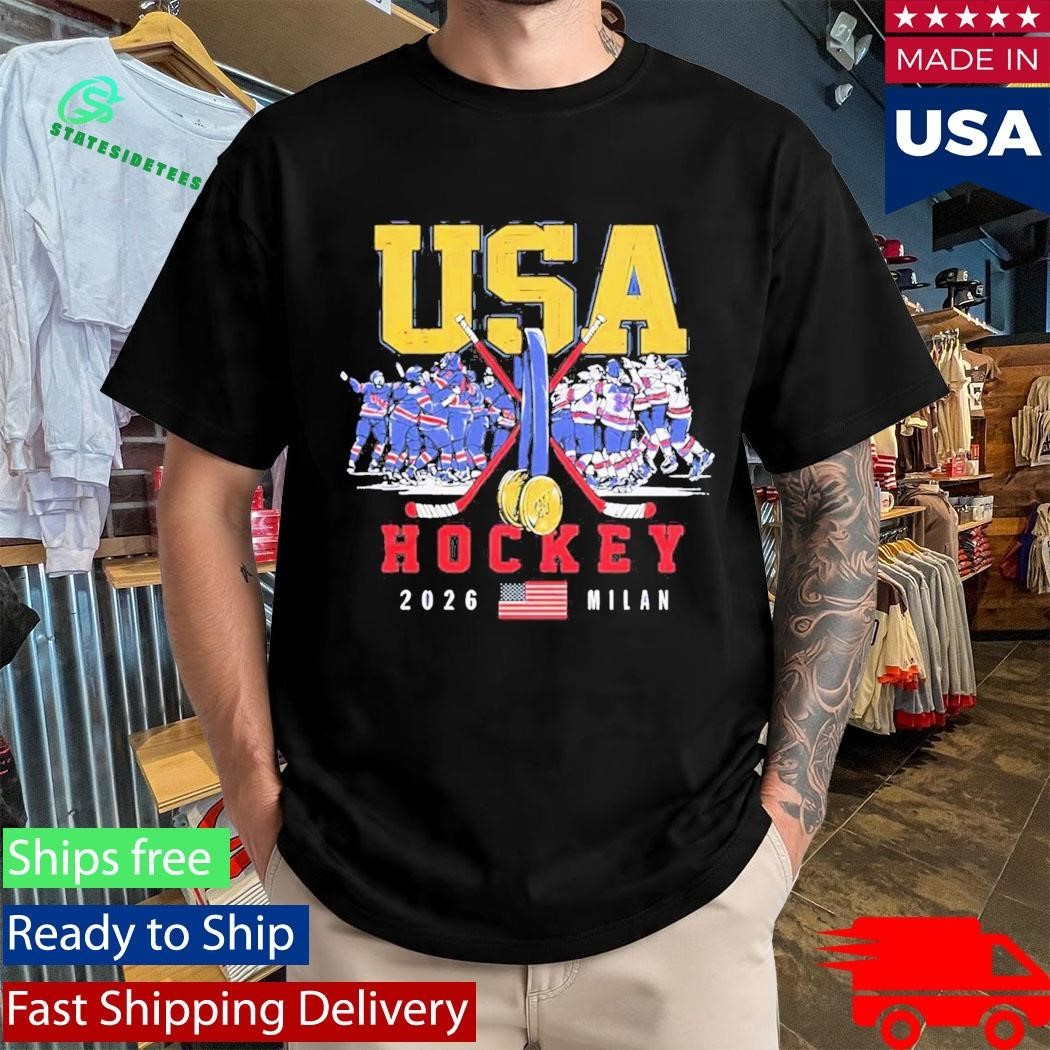 Usa Hockey 2026 Olympic Gold Medals Shirt