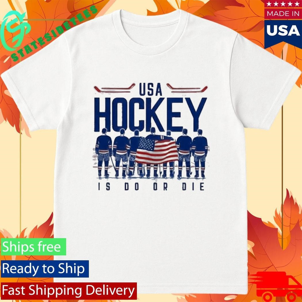 Usa Hockey Is Do Or Die Players Flag Shirt