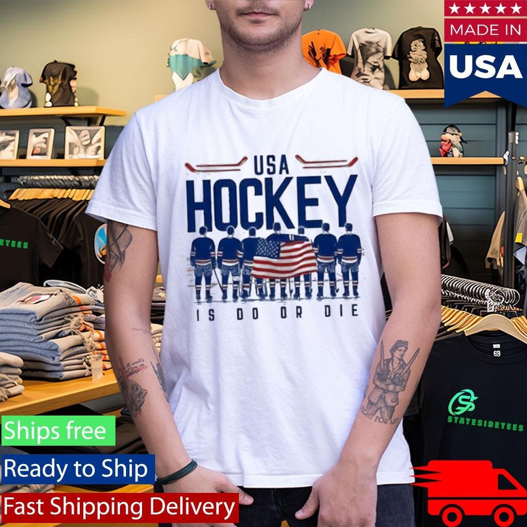 Usa Hockey Is Do Or Die Players Flag Shirt