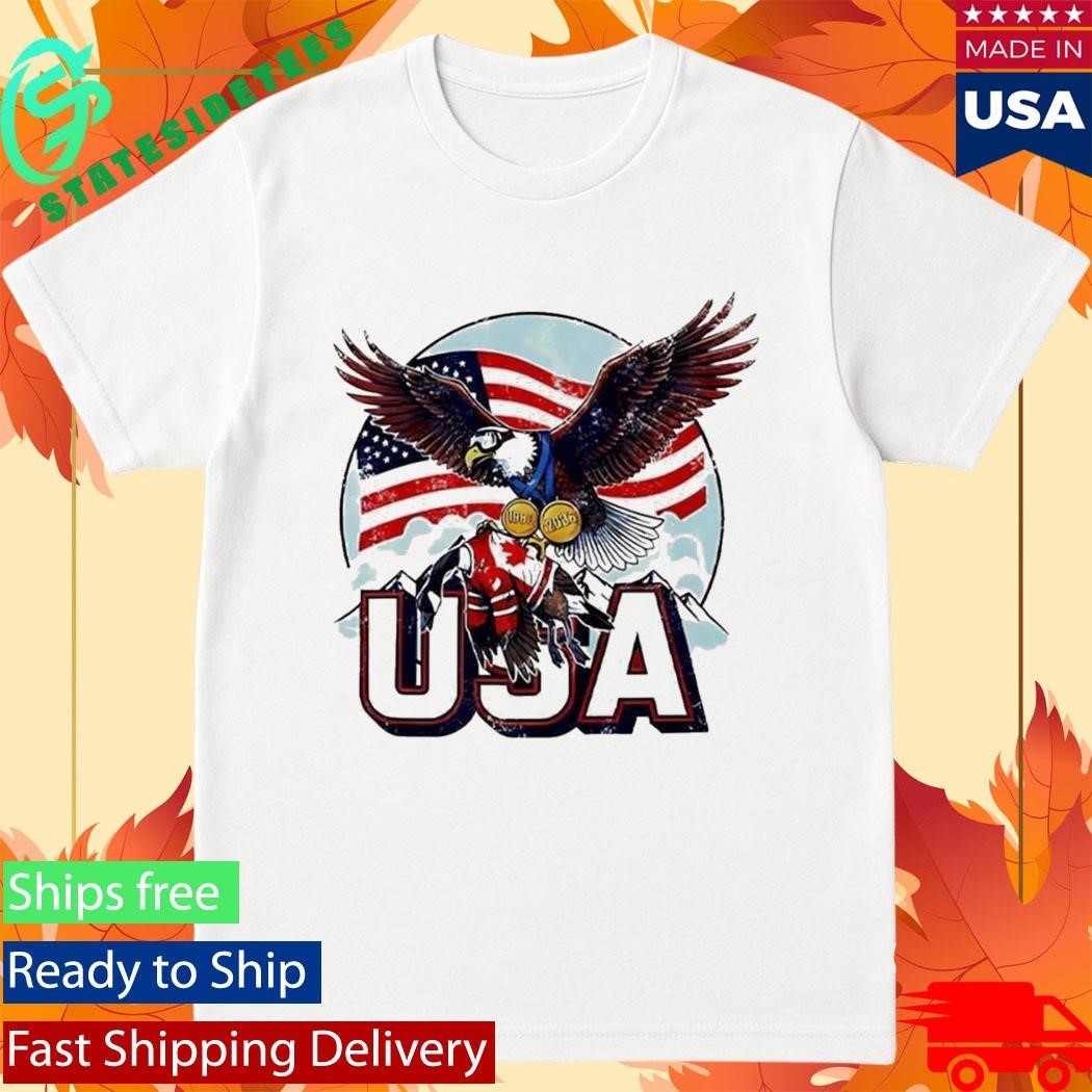 Usa Ice Hockey Eagle Champions 2026 Shirt