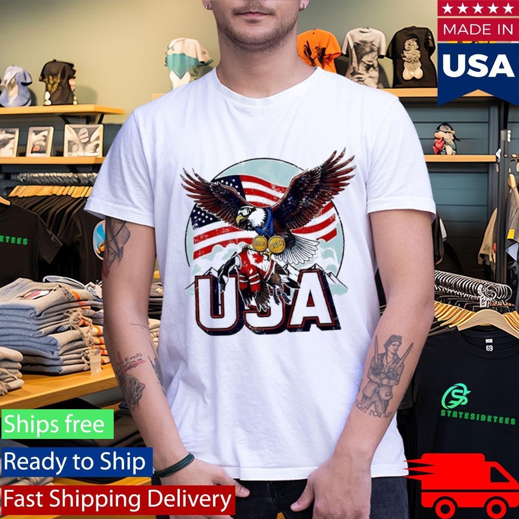 Usa Ice Hockey Eagle Champions 2026 Shirt