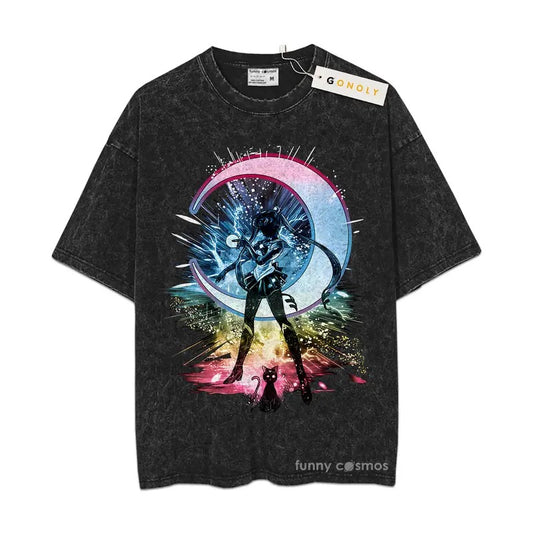 Usagi Tsukino Sweatshirt, Sailor Moon Sweatshirt, Anime Sweatshirt, Vintage Sweater Hoodie Mineral Wash TShirt Sweatshirt