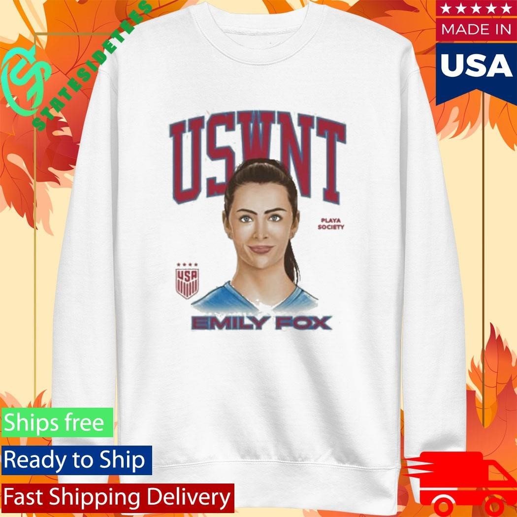 Uswnt Playa Society Emily Fox Shirt