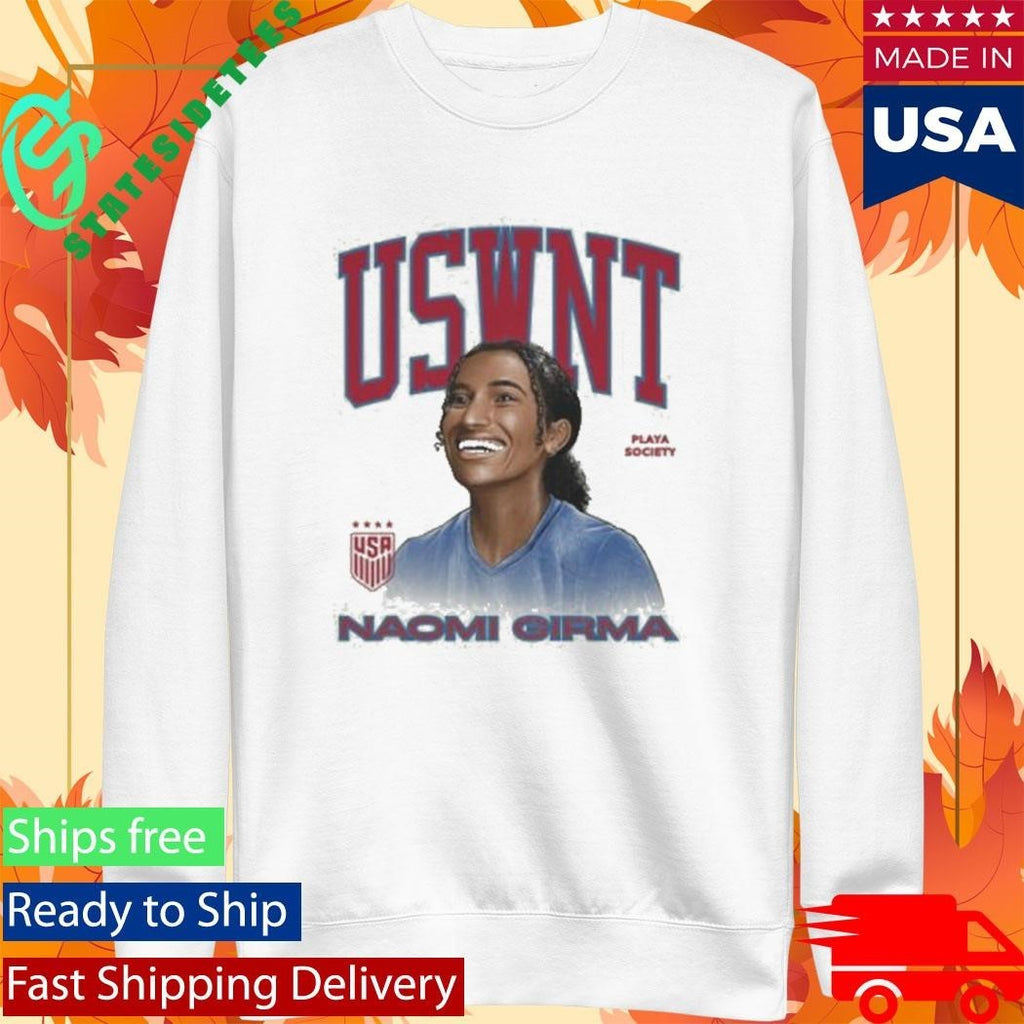 Uswnt Playa Society Naomi Girma Shirt