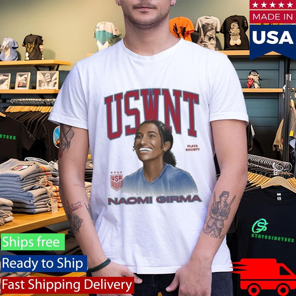 Uswnt Playa Society Naomi Girma Shirt