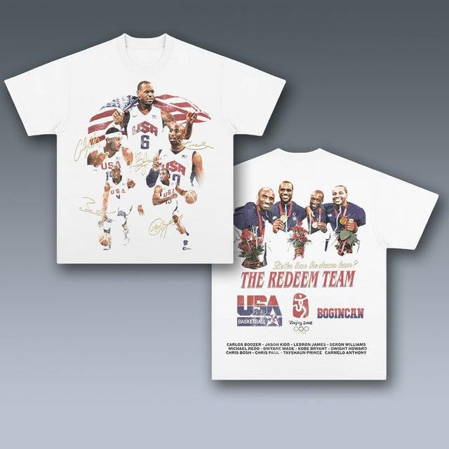 VINTAGE TEE | 2008 USA BASKETBALL TEAM 7.16 Hoodie, Sweatshirt | DripVista.com