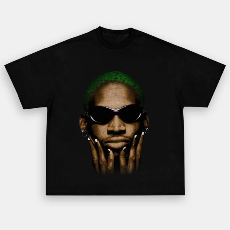 VINTAGE TEE | Dennis Rodman shirt,Unisex Tshirt ,sleeve t-shirt, gift for fan, Gift For Women Top Womenswear Underwear Tshirt