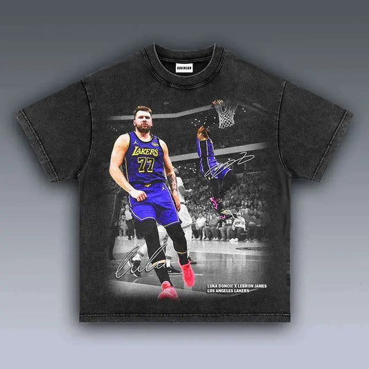 VINTAGE TEE | LUKA DUN.CIC AND LEBRON JAMES 4.2