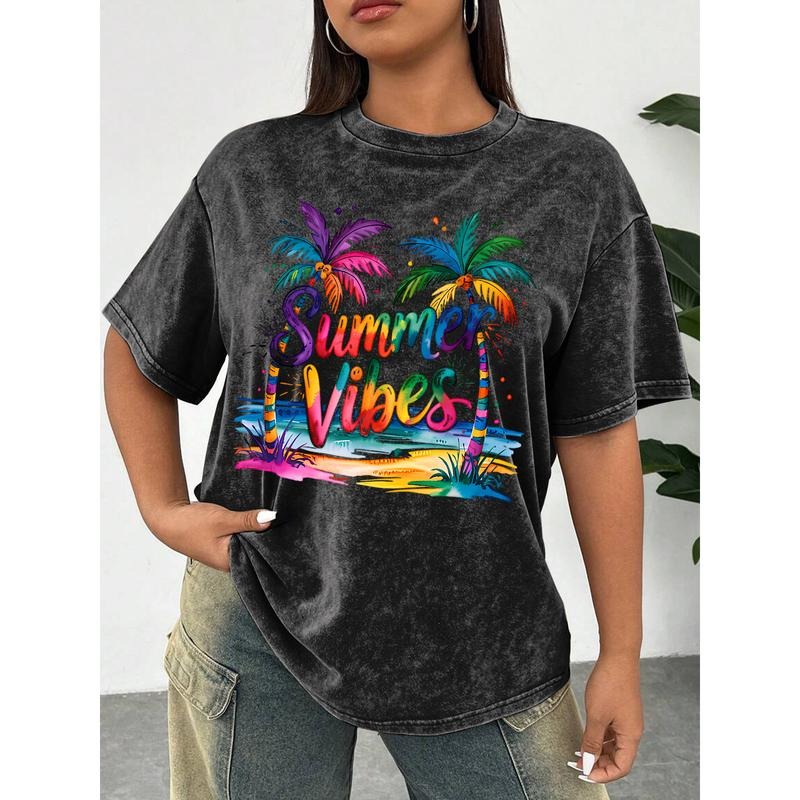 Vacation - spirit Washed Tee: "Summer Vibes" Design Evoking Relaxation Gunpla brand Joy Hoodie, Sweatshirt | DripVista.com