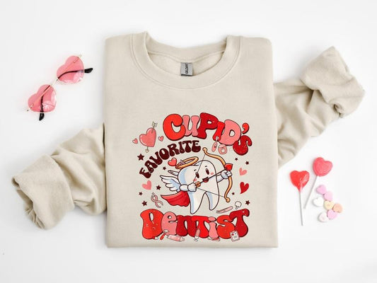 Valentine Dentist Shirt, Dental Hygienist Sweatshirt, Dental Assistant Tshirt, Valentines Day Shirt For Dentist, Dental Crew, Valentines Sweatshirt, Gifts For Her, Long Sleeve Crewneck Shirt, Best Valentines Gifts, Gifts For Valentines Day Classic Man