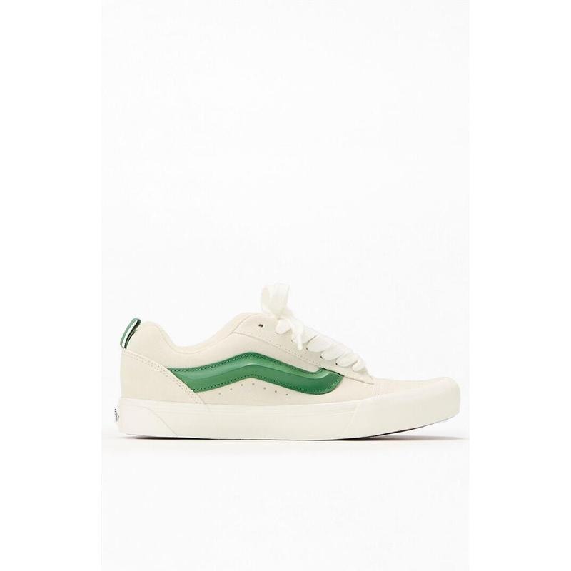 Vans Men's Green & White Knu Skool Shoes - Multicolor T-Shirts, Hoodie, Sweatshirt | DripVista.com