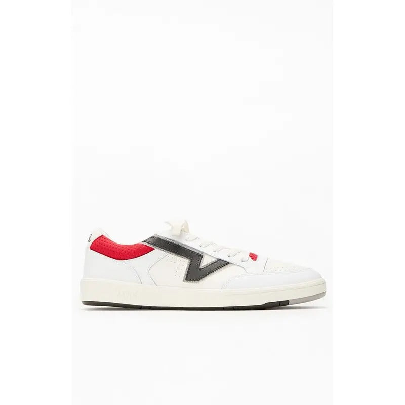 Vans Men's Red & White Leather Lowland CC Shoes - Multicolor T-Shirts, Hoodie, Sweatshirt | DripVista.com